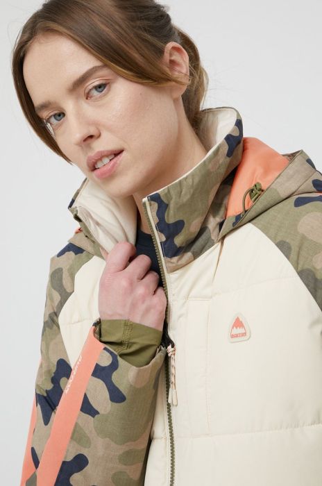 Куртка Burton жіноча колір кремовий Куртка Burton жіноча колір кремовий
