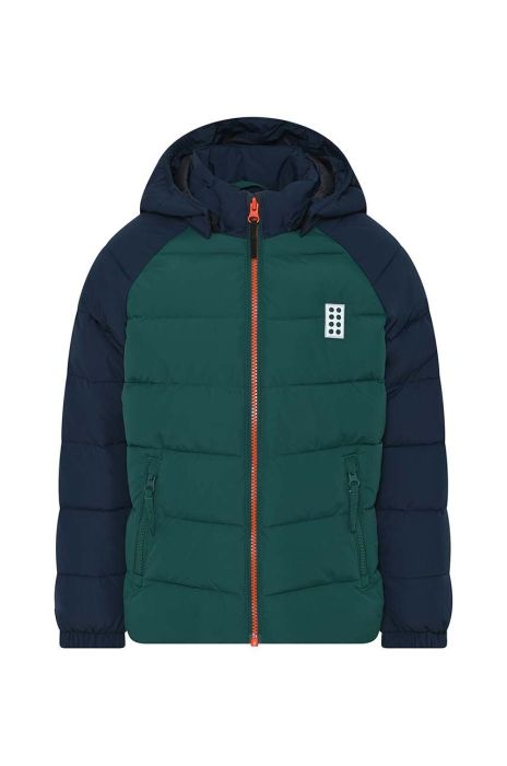 Дитяча куртка Lego Wear колір зелений Дитяча куртка Lego Wear колір зелений