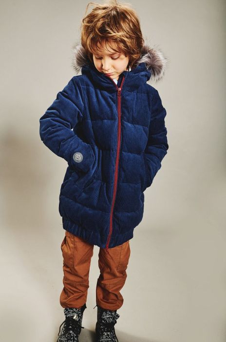 Дитяча куртка Fluff колір синій Дитяча куртка Fluff колір синій