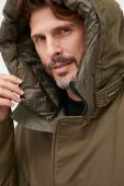 Пухова куртка Woolrich чоловіча колір зелений зимова CFWOOU0483MRUT0001-ABR Пухова куртка Woolrich чоловіча колір зелений зимова CFWOOU0483MRUT0001-ABR
