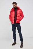 Пухова куртка Polo Ralph Lauren чоловіча колір червоний зимова Пухова куртка Polo Ralph Lauren чоловіча колір червоний зимова