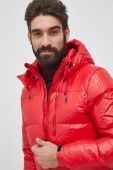 Пухова куртка Polo Ralph Lauren чоловіча колір червоний зимова Пухова куртка Polo Ralph Lauren чоловіча колір червоний зимова