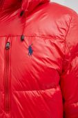Пухова куртка Polo Ralph Lauren чоловіча колір червоний зимова Пухова куртка Polo Ralph Lauren чоловіча колір червоний зимова
