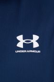 Тренувальна кофта Under Armour Pique 1366202 чоловіча колір синій однотонна Тренувальна кофта Under Armour Pique 1366202 чоловіча колір синій однотонна