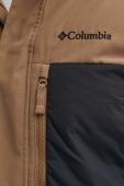 Куртка outdoor Columbia Marquam Peak Fusion колір коричневий зимова 1957493-010 Куртка outdoor Columbia Marquam Peak Fusion колір коричневий зимова 1957493-010