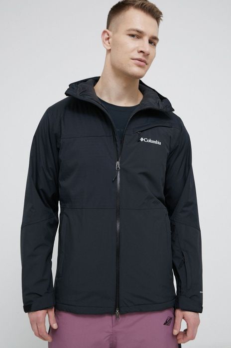 Куртка Columbia чоловіча колір чорний Куртка Columbia чоловіча колір чорний