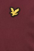 Куртка Lyle & Scott колір бордовий перехідна Куртка Lyle & Scott колір бордовий перехідна