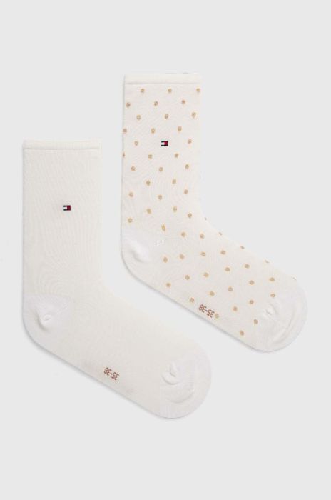 Шкарпетки Tommy Hilfiger 2-pack жіночі колір білий (3511191) Шкарпетки Tommy Hilfiger 2-pack жіночі колір білий (3511191)