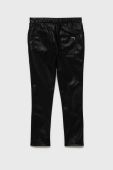 Дитячі штани Guess колір чорний гладке (1864360)