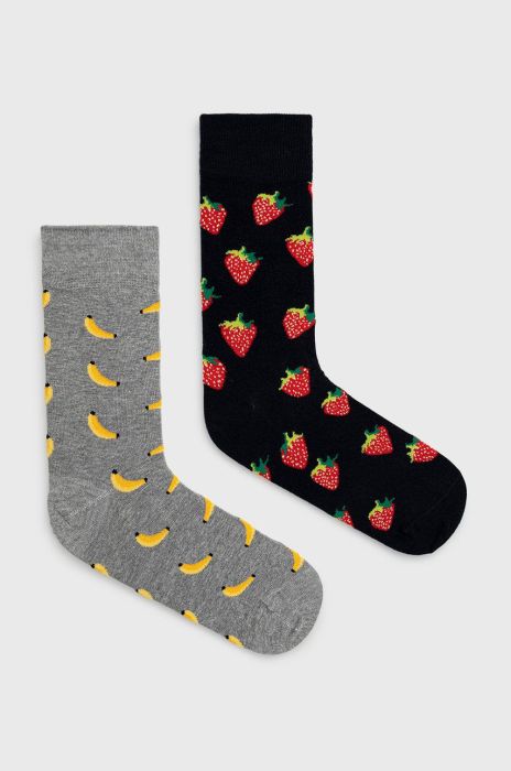 Шкарпетки John Frank (2-pack) чоловічі колір барвистий (1683394) Шкарпетки John Frank (2-pack) чоловічі колір барвистий (1683394)