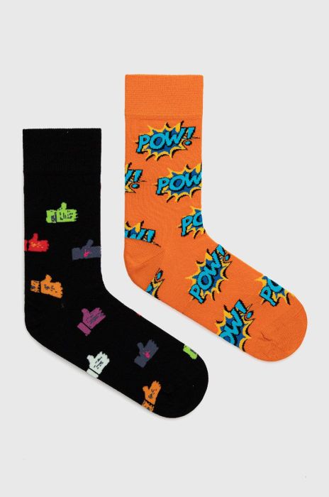 Шкарпетки John Frank (2-pack) чоловічі колір барвистий (1686100) Шкарпетки John Frank (2-pack) чоловічі колір барвистий (1686100)