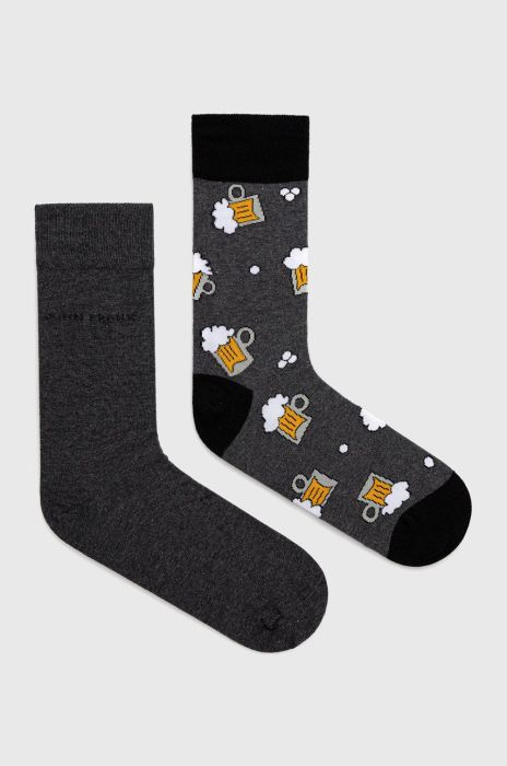 Шкарпетки John Frank (2-pack) чоловічі колір барвистий (1686103) Шкарпетки John Frank (2-pack) чоловічі колір барвистий (1686103)