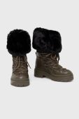 Зимові чоботи Guess жіночі колір зелений Зимові чоботи Guess жіночі колір зелений