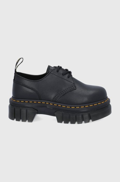Туфлі Dr. Martens жіночі колір чорний на плоскому ходу DM27147001.Audrick.3i-Black.Napp Туфлі Dr. Martens жіночі колір чорний на плоскому ходу DM27147001.Audrick.3i-Black.Napp