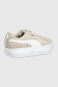 Черевики Puma Suede Mayu 380686 колір жовтий на плоскому ходу 380686-02 Черевики Puma Suede Mayu 380686 колір жовтий на плоскому ходу 380686-02