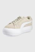 Черевики Puma Suede Mayu 380686 колір жовтий на плоскому ходу 380686-02 Черевики Puma Suede Mayu 380686 колір жовтий на плоскому ходу 380686-02