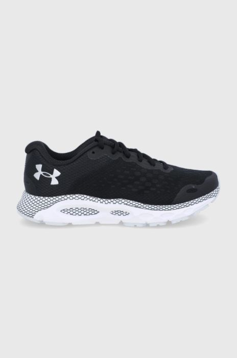 Черевики Under Armour HOVR Infinite 3 3023556 колір чорний на плоскому ходу 3023556-002 Черевики Under Armour HOVR Infinite 3 3023556 колір чорний на плоскому ходу 3023556-002