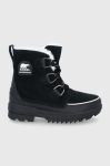 Замшеві чоботи Sorel Torino II колір чорний Замшеві чоботи Sorel Torino II колір чорний