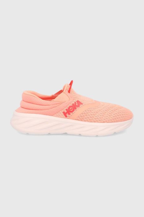 Черевики Hoka ORA RECOVERY SHOE 2 колір помаранчевий на платформі 1119398-CFST