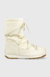 Зимові чоботи Moon Boot колір кремовий 24010300.MOON.BOOT.MID.-BLACK Зимові чоботи Moon Boot колір кремовий 24010300.MOON.BOOT.MID.-BLACK