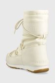 Зимові чоботи Moon Boot колір кремовий 24010300.MOON.BOOT.MID.-BLACK Зимові чоботи Moon Boot колір кремовий 24010300.MOON.BOOT.MID.-BLACK