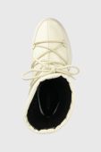 Зимові чоботи Moon Boot колір кремовий 24010300.MOON.BOOT.MID.-BLACK Зимові чоботи Moon Boot колір кремовий 24010300.MOON.BOOT.MID.-BLACK