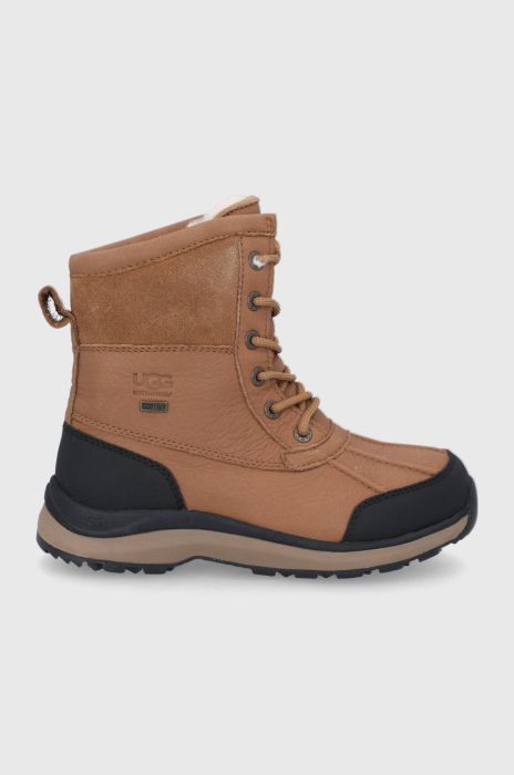Шкіряні чоботи UGG Adirondack III Hiker колір коричневий Шкіряні чоботи UGG Adirondack III Hiker колір коричневий