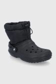 Зимові чоботи Crocs Classic Lined Neo Puff Boot колір чорний 206630 Зимові чоботи Crocs Classic Lined Neo Puff Boot колір чорний 206630