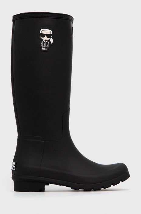 Гумові чоботи Karl Lagerfeld жіночі колір чорний (1906510) Гумові чоботи Karl Lagerfeld жіночі колір чорний (1906510)