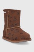 Дитячі замшеві чоботи Emu Australia Woodland Brumby колір коричневий (1712481)
