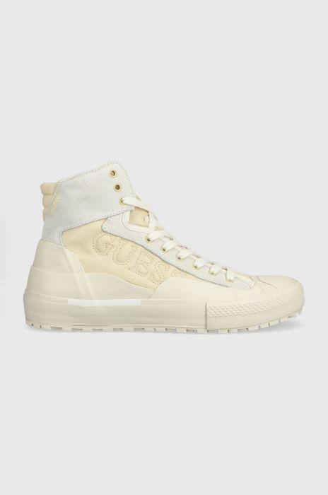 Кеди Guess чоловічі колір бежевий Кеди Guess чоловічі колір бежевий