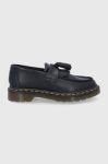 Шкіряні мокасини Dr. Martens колір чорний 22209001-Black.Smoo