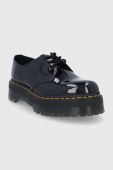 Шкіряні туфлі Dr. Martens 1461 Quad колір чорний 26647001-Black.Pate Шкіряні туфлі Dr. Martens 1461 Quad колір чорний 26647001-Black.Pate