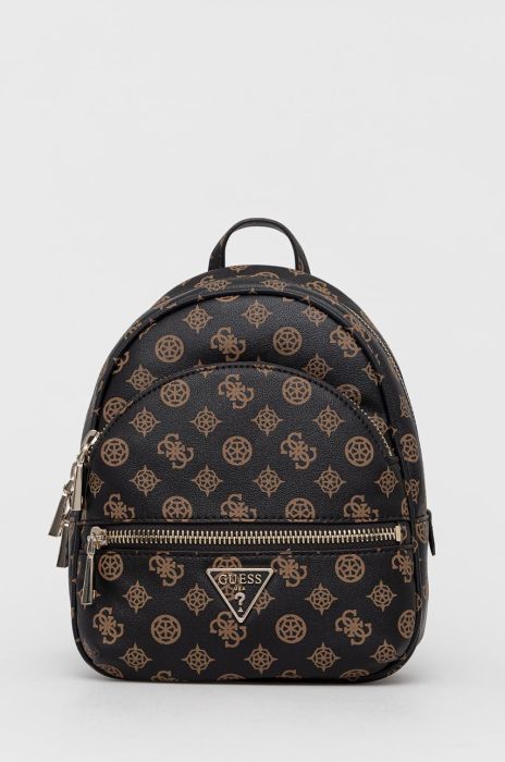 Рюкзак Guess жіночий колір коричневий малий візерунок (1529151) Рюкзак Guess жіночий колір коричневий малий візерунок (1529151)