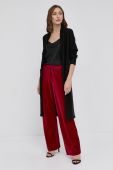 Штани Guess жіночі колір червоний Штани Guess жіночі колір червоний