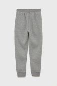 Дитячі штани adidas Originals колір сірий гладке