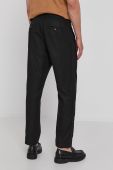 Штани Tiger Of Sweden чоловічі колір чорний пряме