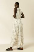 Сукня Ivy Oak DAPHNE колір кремовий maxi розкльошена