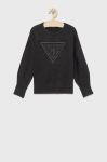 Дитячий светр Guess колір чорний теплий (1587636) Дитячий светр Guess колір чорний теплий (1587636)