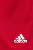Шорти adidas Performance GN5783 жіночі колір червоний гладкі Шорти adidas Performance GN5783 жіночі колір червоний гладкі