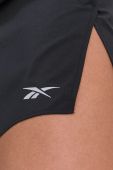 Шорти Reebok GS1937 жіночі колір чорний гладкі
