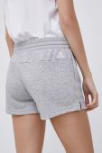Шорти adidas жіночі колір сірий меланж висока посадка (1810738)