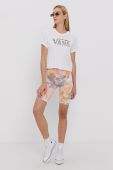 Шорти Vans жіночі візерунок висока посадка колір барвистий (1728626)