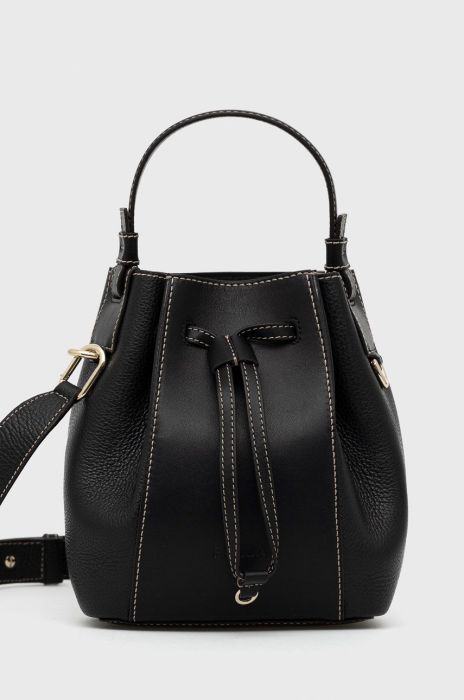 Шкіряна сумочка Furla Miastella колір чорний (1726974) Шкіряна сумочка Furla Miastella колір чорний (1726974)