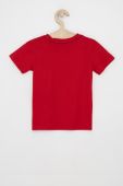 Дитяча футболка Guess колір червоний меланж (1534948)