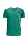 Дитяча футболка Under Armour колір чорний однотонний (3017734) Дитяча футболка Under Armour колір чорний однотонний (3017734)