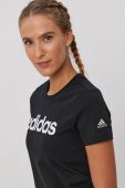 Футболка adidas жіноча колір чорний (1500682)