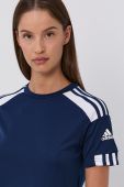 Футболка adidas Performance GN5754 жіноча колір синій Футболка adidas Performance GN5754 жіноча колір синій