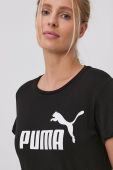 Бавовняна футболка Puma 586774 колір чорний