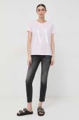 Бавовняна футболка Armani Exchange колір рожевий (3026484)